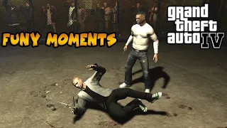 GTA IV funny moments