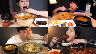 MUKBANG | BEST *BIBIMBAP* MUKBANG COMPILATION *INSANE BIG BITES* @LeTsEaTWiThmUkBaNgErS