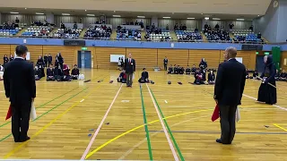 第55回愛知県春季少年剣道大会【中学男子の部　決勝　西尾中ー八王子中】2024.3.20