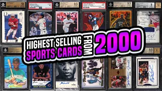 TOP 15 Sports Cards from 2000 sold recently on eBay