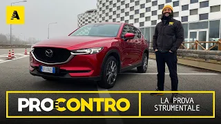 Mazda CX-5 | PRO e CONTRO - PROVA STRUMENTALE