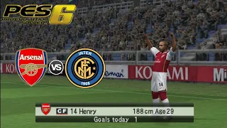 Retro PES 06 - Arsenal vs Inter