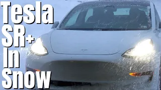 How Does a Tesla Model 3 Standard Range Plus Handle Snow?