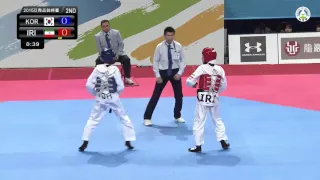 Asian Junior Taekwondo Championships. Final female -46