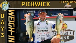 2021 Bassmaster Open at Pickwick Lake, TN - Day 3 Weigh-In