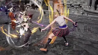 Futaba vs Ann Fight in Soul Calibur VI