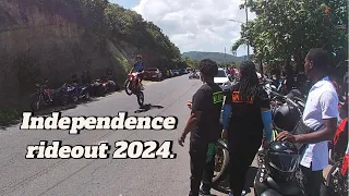 St. Lucia Independence rideout 2024 | Transalp xl700 | @shorneil