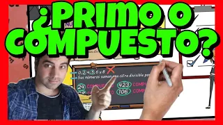 ➡️ Como saber si un NUMERO es PRIMO o COMPUESTO ⬅️ [TRUCO] PARA NIÑOS