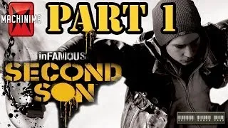 inFamous: Second Son - Walkthrough Part 1 Spray Cans And Cliffs