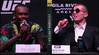 Marvin Vettori gets Angry at the UFC 263 Press Conference