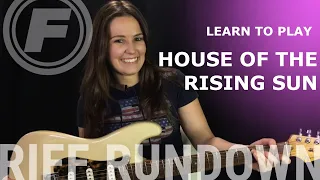 Learn To Play "House of The Rising Sun" by The Animals