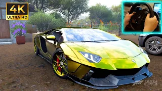 1500HP Lamborghini Aventador LP700-4- Forza Horizon 5 | Thrustmaster T300RS Gameplay