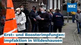 Erst- und Boosterimpfungen: Impfaktion in Wildeshausen