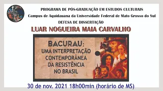 Defesa de Dissertação Luar Nogueira Maia Carvalho