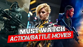 6 MUST WATCH ACTION/BATTLE MOVIES || Amazing Hollywood Movies With Action/Thrillers
