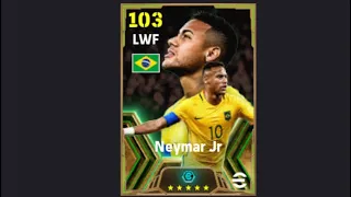 Neymar Jr 103 Progression Points in Efootball 2024