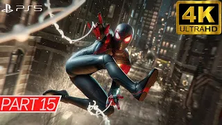 Spider Man: Miles Morales (Ps5 4k 60fps Gameplay) Part 15