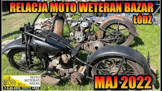 MotoWeteranBazar Łòdź Maj 2022 Relacja Ceny Motocykli  #2