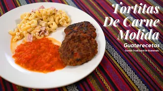 Tortitas De Carne Molida | Comida Tradicional De Guatemala