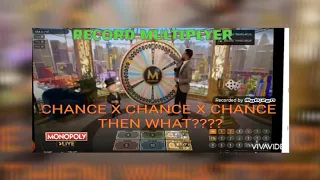 MONOPOLY LIVE ❤❤❤ RECORD MULTIPLYER  // [CHANCE + CHANCE + CHANCE] X WHAT???