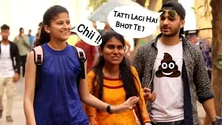 "Tatti Lagi Hai " Prank On Cute Girls | By Zia Kamal