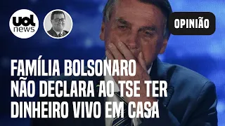 Família Bolsonaro não declara ao TSE ter dinheiro vivo; Carlos disse ter R$ 20 mil, diz jornal