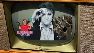 A Close Look at Elvis's Classic RCA Bedroom Television! Did it Survive the King?