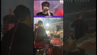 Butterfly Effect - Nanon Live siam paragon glorious countdown 2024 [Drum Cam]