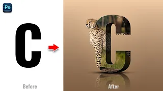 3D text Manipulation in Photoshop | 3D Text effect