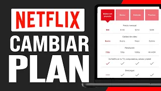 Cómo CAMBIAR mi PLAN de NETFLIX (2024) Guia Paso a Paso