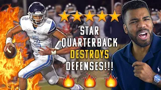 5 Star Michigan Quarterback Commit EMBARRASSES DEFENSES l Sharpe Sports