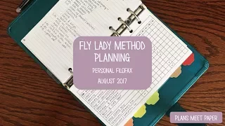 Fly Lady Method Planning | A Peek at the Week