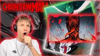 FIRST TIME REACTION TO ALL CHAINSAW MAN ENDINGS!!! 🔥