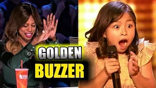 Celine Tam GOLDEN BUZZER On America's Got Talent Geeks 2017