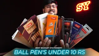 Top Selling 10 Rs Ball Pens from Flair , Unomax , Hauser , Linc ✨