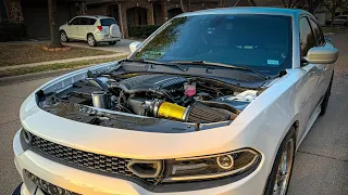 Cold start, built 2020 dodge charger scat pack. Straight pipes.