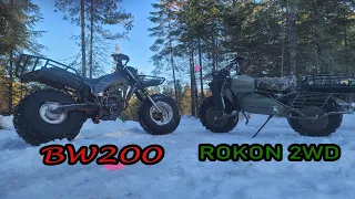 Rokon and BW200 Thaw Out