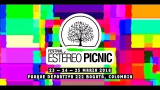 Line Up Oficial | Festival Estereo Picnic 2018