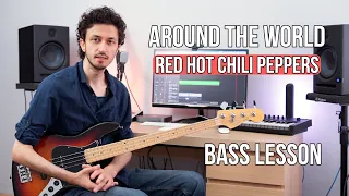 Around The World - Red Hot Chili Peppers | Intro Bass Lesson