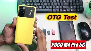 POCO M4 Pro 5G OTG Test | Reverse Charging test⚡