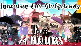 IGNORING OUR GIRLFRIENDS FOR 24 HOURS || Gacha Club || GCMM || 24 Hours Challenge || Audrey Cookie