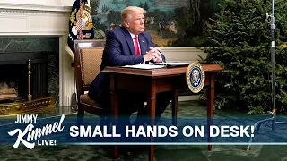 Trump Throws Tantrum from Tiny Desk