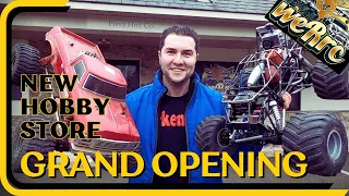 New Hobby Store Tour WeRrc - Running Nitro & Having Fun - It's got Racing & MANY RCs