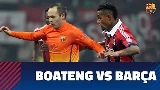 Kevin-Prince Boateng's goals versus FC Barcelona