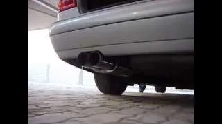 W210 E320 Magnaflow Exhaust Sound