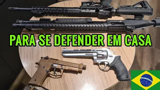4 Tipos de Armas que o Brasileiro Deveria ter em Casa para se Proteger