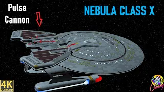 NEW Nebula X Class - Faces VANGUARD Class - Star Trek Ship Battles - Bridge Commander 4K