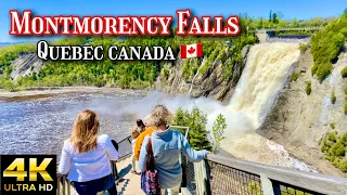 Montmorency Falls  Quebec Canada 🇨🇦 [4K]