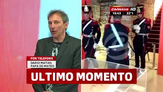 Mateo conoció a los Granaderos