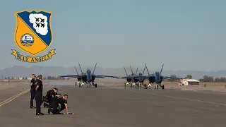 2022 U.S. Navy Blue Angels : NAF El Centro Airshow [FULL DEMO]
